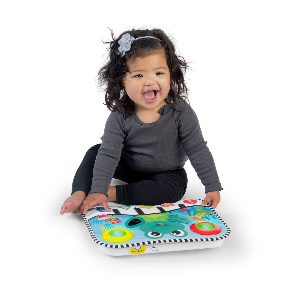 BABY EINSTEIN™ NEPTUNE’S KICK & EXPLORE MUSICAL KICK PAD AND CRIB TOY - Premium for Kids in Qatar | Toysaro.com