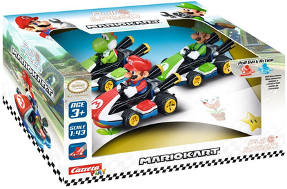 PULL N SPEED MARIO KART TRIPLE PACK - Premium for Kids in Qatar | Toysaro.com