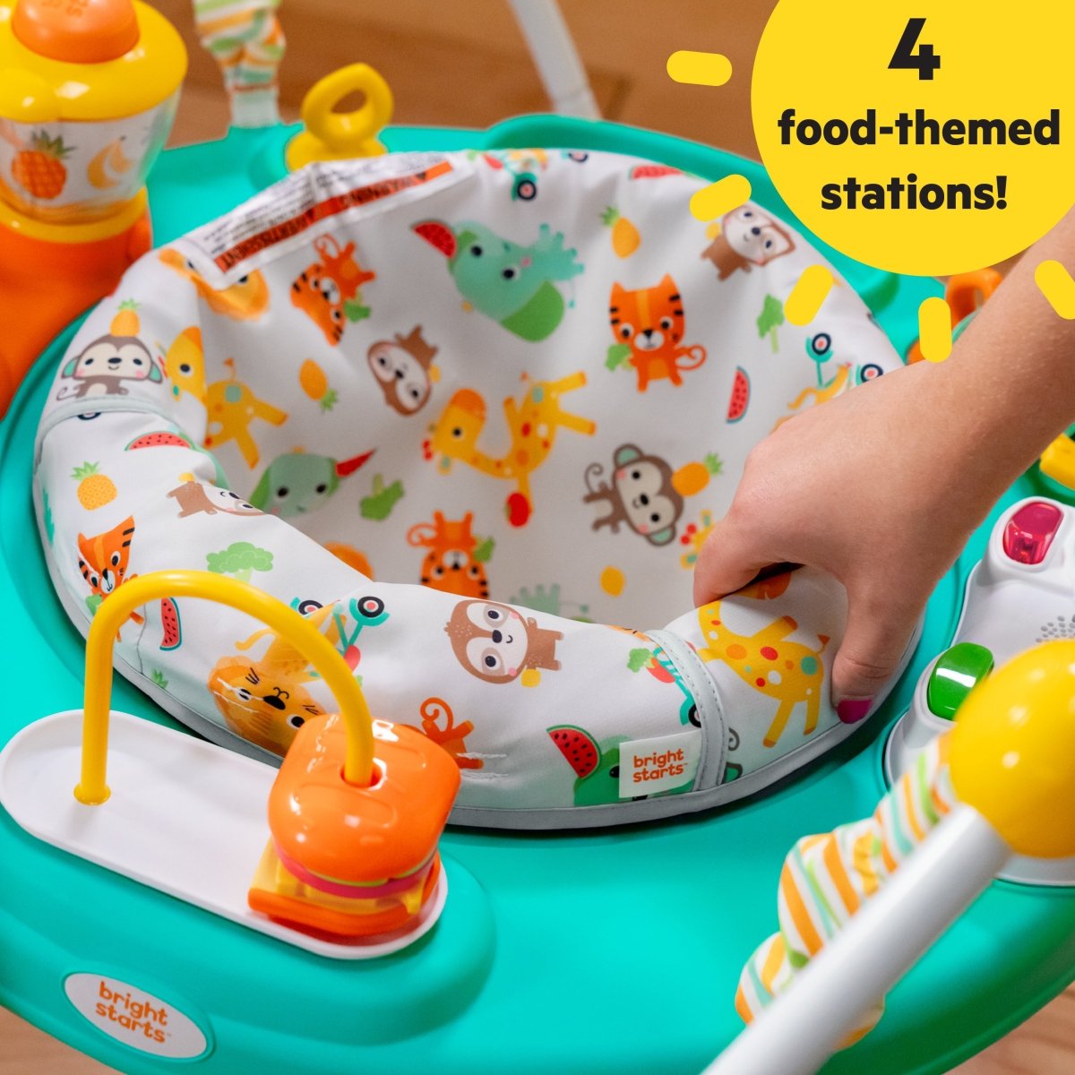 BRIGHT STARTS™COOKING UP FUN ACTIVITY JUMPER - Premium for Kids in Qatar | Toysaro.com