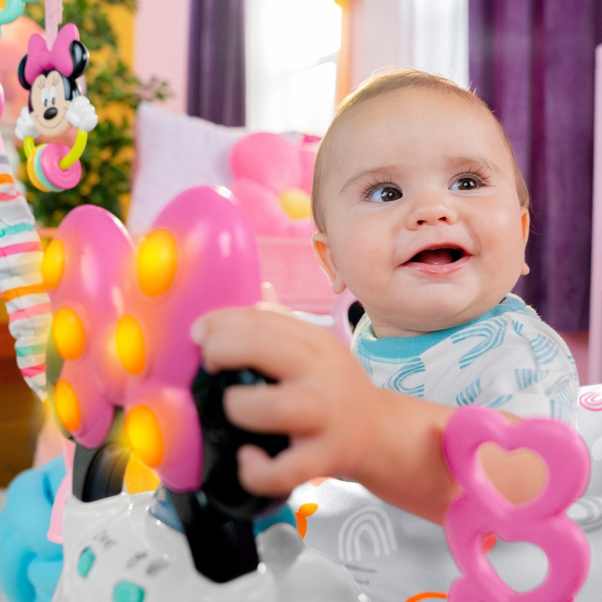 MINNIE MOUSE FOREVER BESTIES ACTIVITY JUMPER - Premium for Kids in Qatar | Toysaro.com