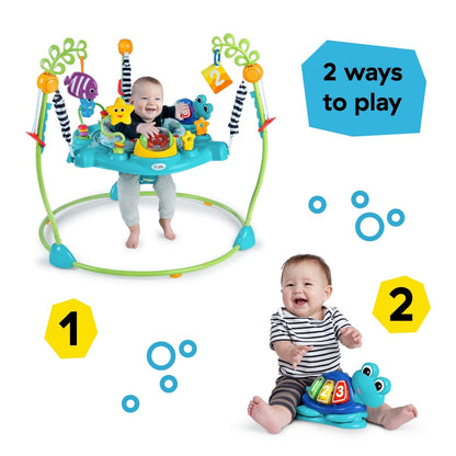 BABY EINSTEIN™CURIOSITY COVE 2 - IN - 1 ACTIVITY JUMPER - Premium for Kids in Qatar | Toysaro.com