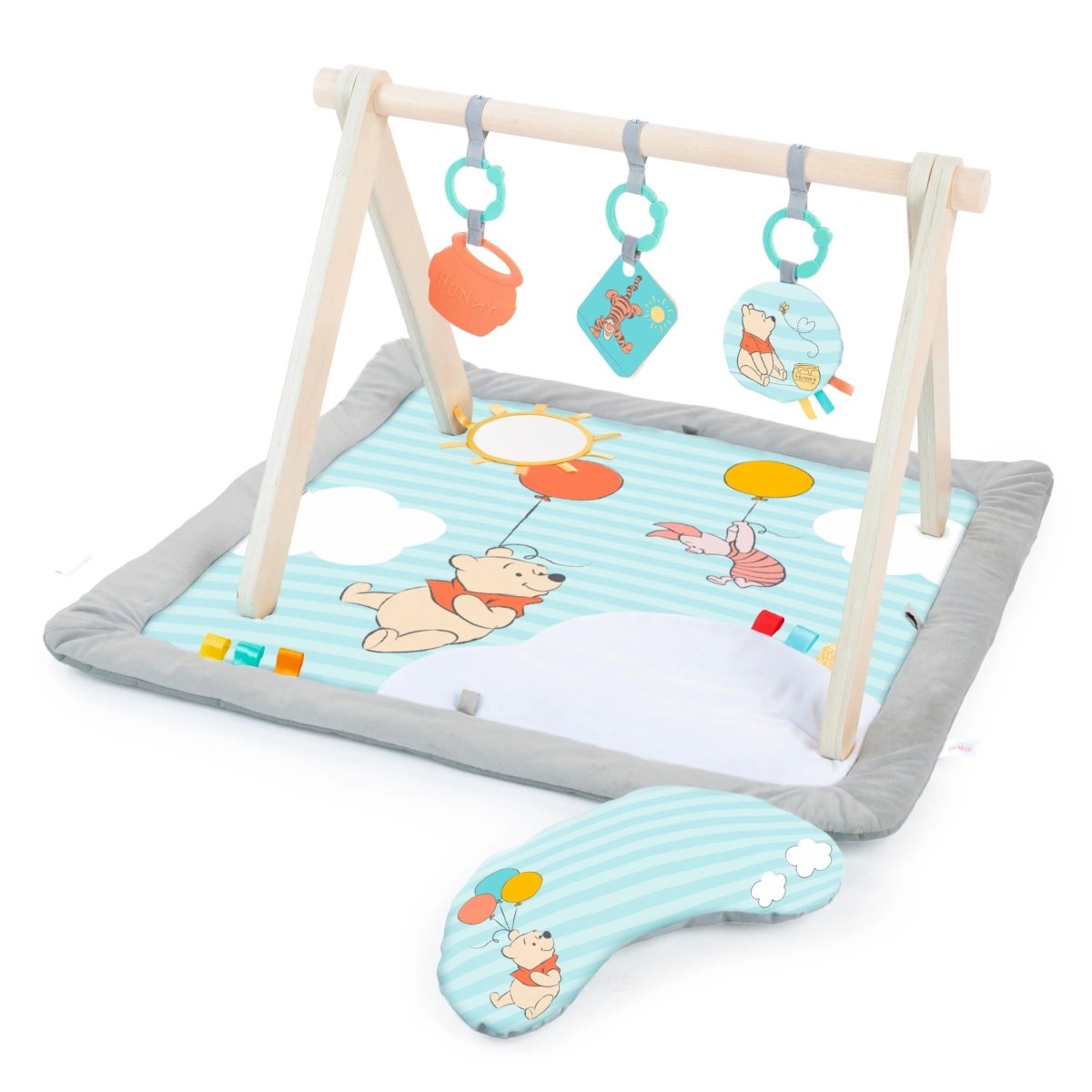BRIGHT STARTS™WINNIE THE POOH ONCE UPON A TUMMY TIME ACTIVITY GYM - Premium for Kids in Qatar | Toysaro.com