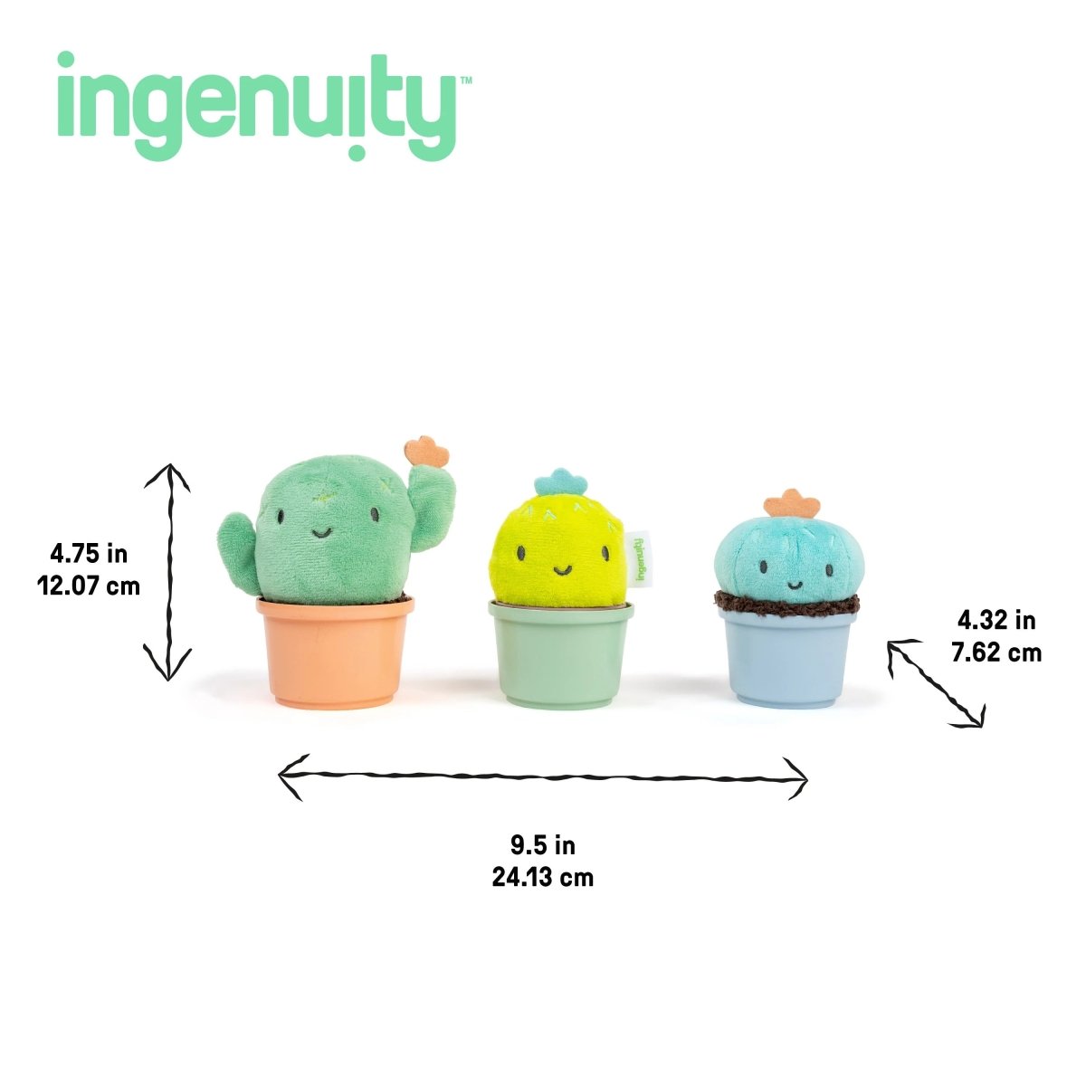 INGENUITY™CALM SPRINGS NESTING RATTLES - Premium for Kids in Qatar | Toysaro.com