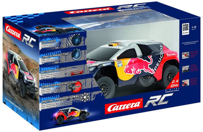 R/C PEUGEOT 08 DKR 16 RED BULL 1:16 - Premium for Kids in Qatar | Toysaro.com