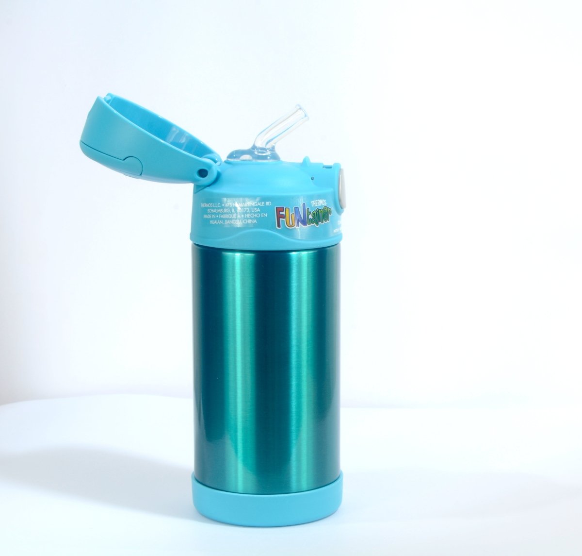 THERMOS - FUNTAINER STAINLESS STEEL HYDRATION/WATER BOTTLE - TEAL - 355 ML - Premium for Kids in Qatar | Toysaro.com