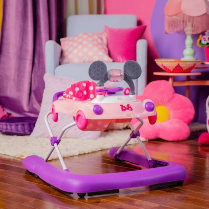 BRIGHT STARTS™ MINNIE MOUSE GO, GO BOWS 3 - IN - 1 CAR WALKER - Premium for Kids in Qatar | Toysaro.com