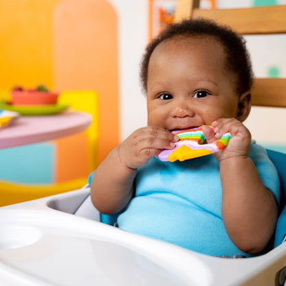 BRIGHT STARTS™SOOTHING SOFT SERVE SILICONE TEETHER - Premium for Kids in Qatar | Toysaro.com