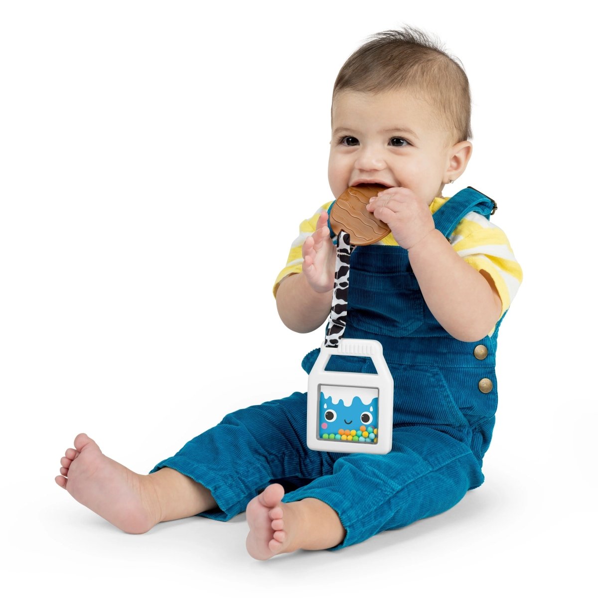 BRIGHT STARTS™ COOKIES & TEETHE 2 - IN - 1 RATTLE AND TEETHER TOY - Premium for Kids in Qatar | Toysaro.com