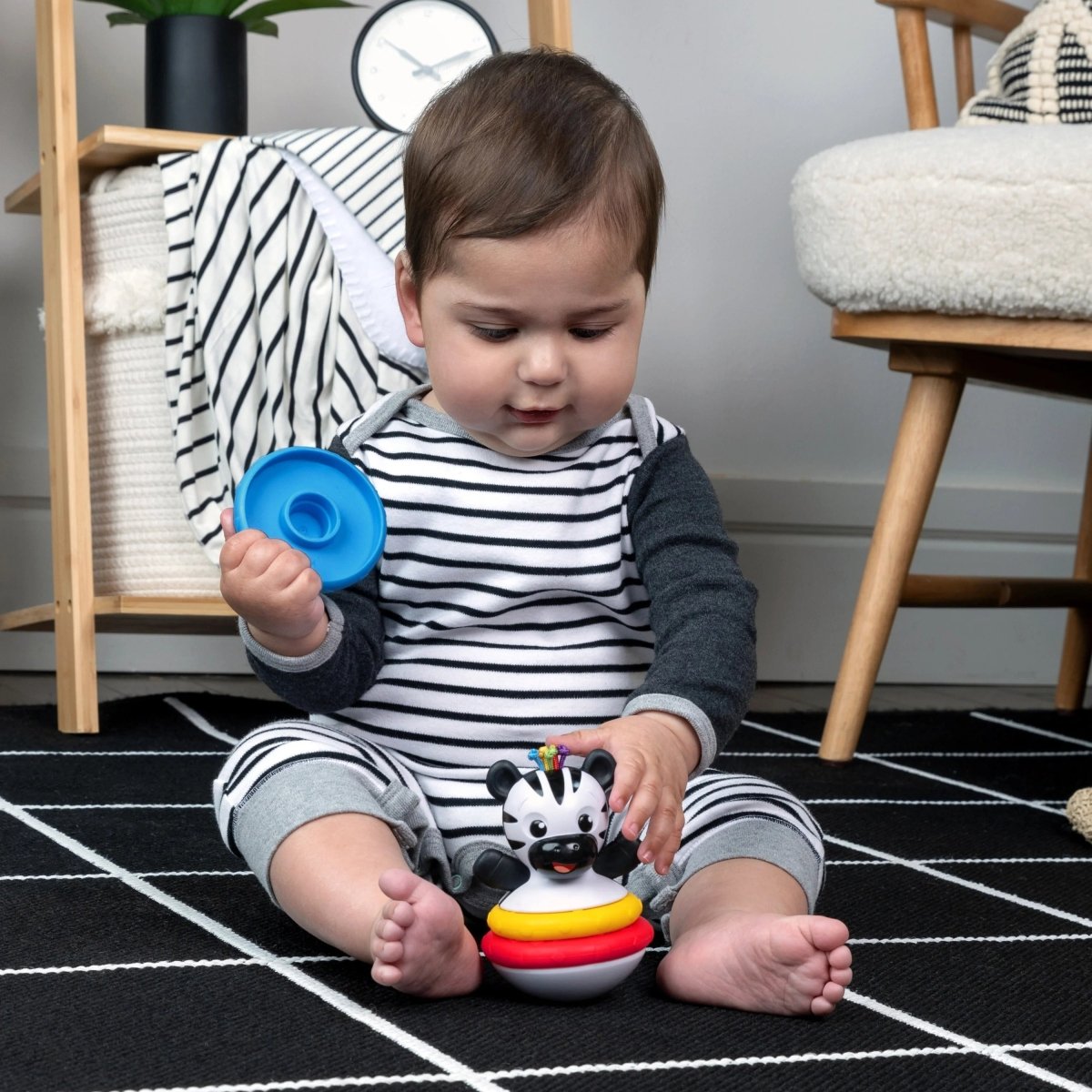 BABY EINSTEIN™ STACK & WOBBLE ZEN TEETHER TOY - Premium for Kids in Qatar | Toysaro.com