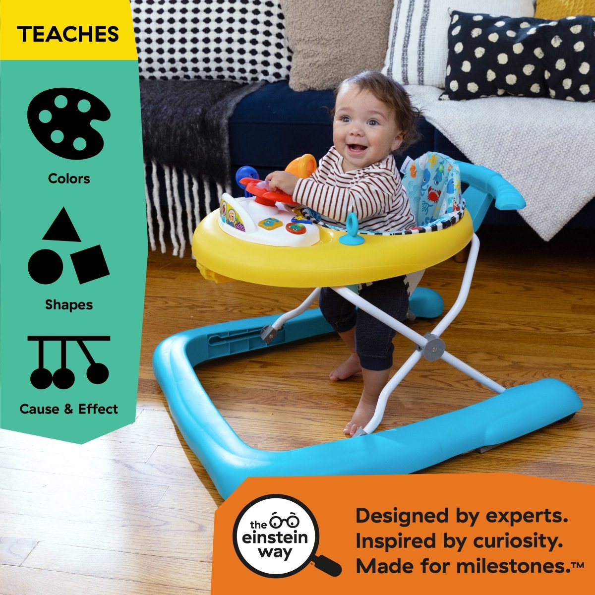BABY EINSTEIN™DIVE & DISCOVER 3 - IN - 1 SUBMARINE WALKER - Premium for Kids in Qatar | Toysaro.com