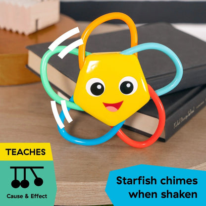 BABY EINSTEIN™OCEAN EXPLORERS SOOTHING STAR TEETHER & RATTLE TOY - Premium for Kids in Qatar | Toysaro.com
