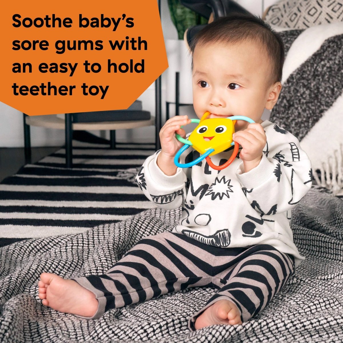 BABY EINSTEIN™OCEAN EXPLORERS SOOTHING STAR TEETHER & RATTLE TOY - Premium for Kids in Qatar | Toysaro.com