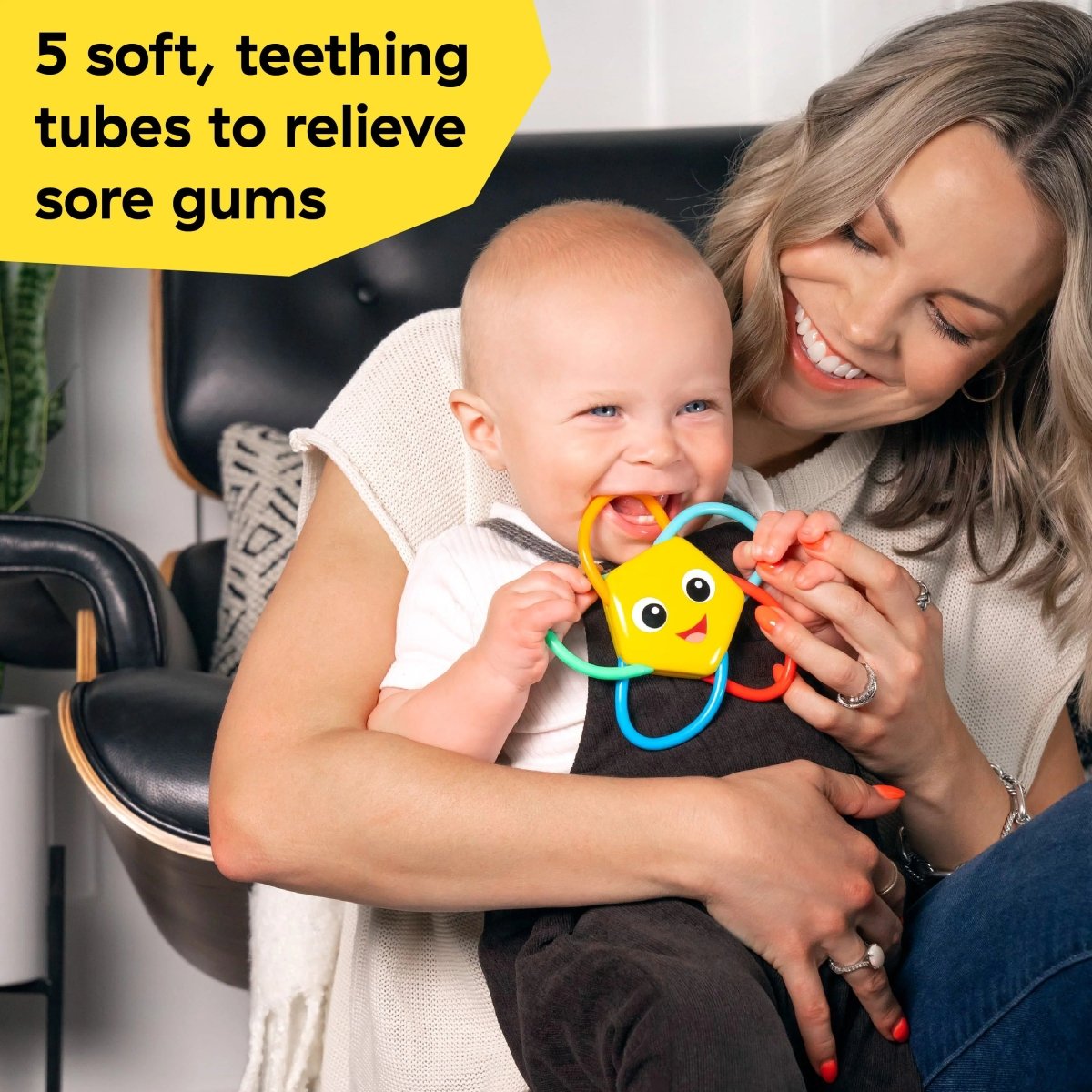 BABY EINSTEIN™OCEAN EXPLORERS SOOTHING STAR TEETHER & RATTLE TOY - Premium for Kids in Qatar | Toysaro.com