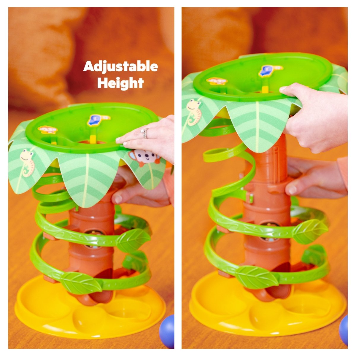 BRIGHT STARTS™ TROPICAL TWIRL BALL PLAY TOY - Premium for Kids in Qatar | Toysaro.com