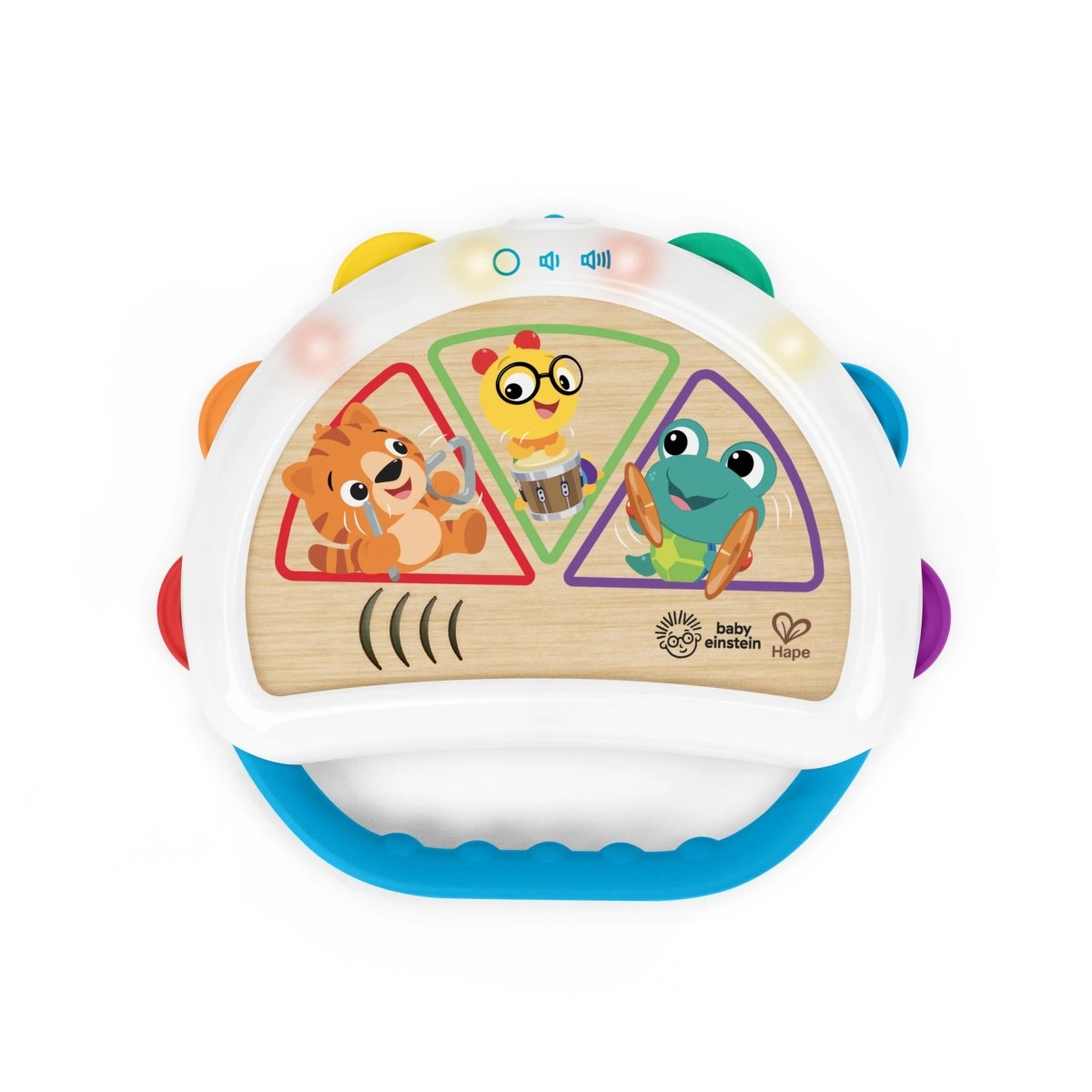 BABY EINSTEIN™ TAP & SHAKE MAGIC TOUCH TAMBOURINE ( HAPE) - Premium for Kids in Qatar | Toysaro.com