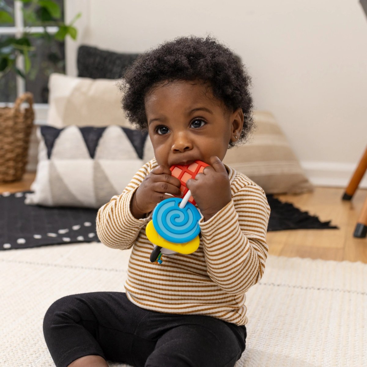 BABY EINSTEIN™ SHAKE - A - SHAPE ZEN TEETHER TOY - Premium for Kids in Qatar | Toysaro.com