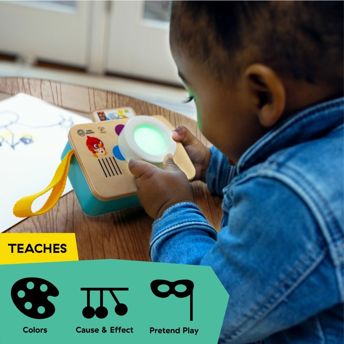 BABY EINSTEIN™ LEARNING LENS TOY CAMERA ( HAPE) - Premium for Kids in Qatar | Toysaro.com