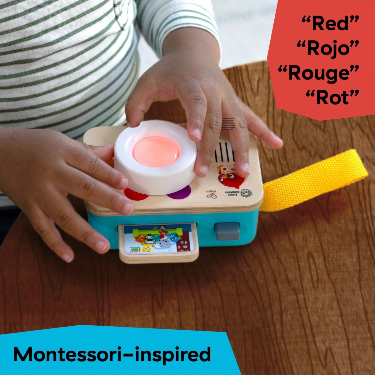 BABY EINSTEIN™ LEARNING LENS TOY CAMERA ( HAPE) - Premium for Kids in Qatar | Toysaro.com