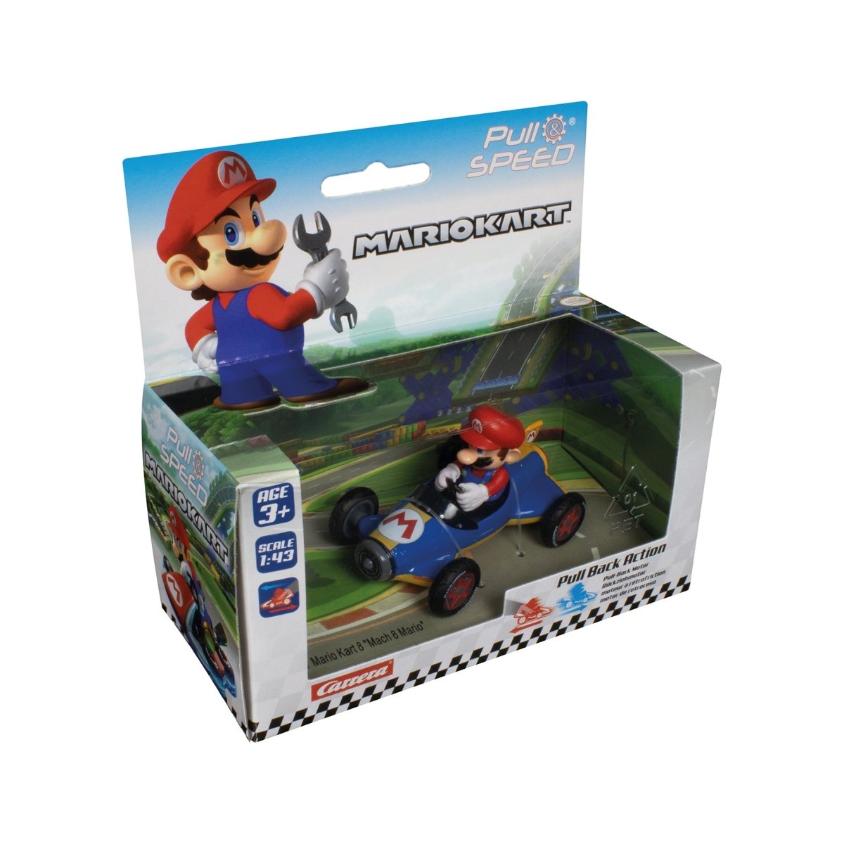 PULL N SPEED MARIO KART SPECIAL CARS ASST - Premium for Kids in Qatar | Toysaro.com