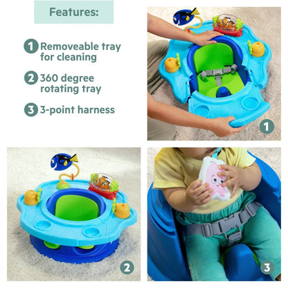 BRIGHT STARTS™ FINDING NEMO SUPERSEAT 3 - IN - 1 SEAT - Premium for Kids in Qatar | Toysaro.com