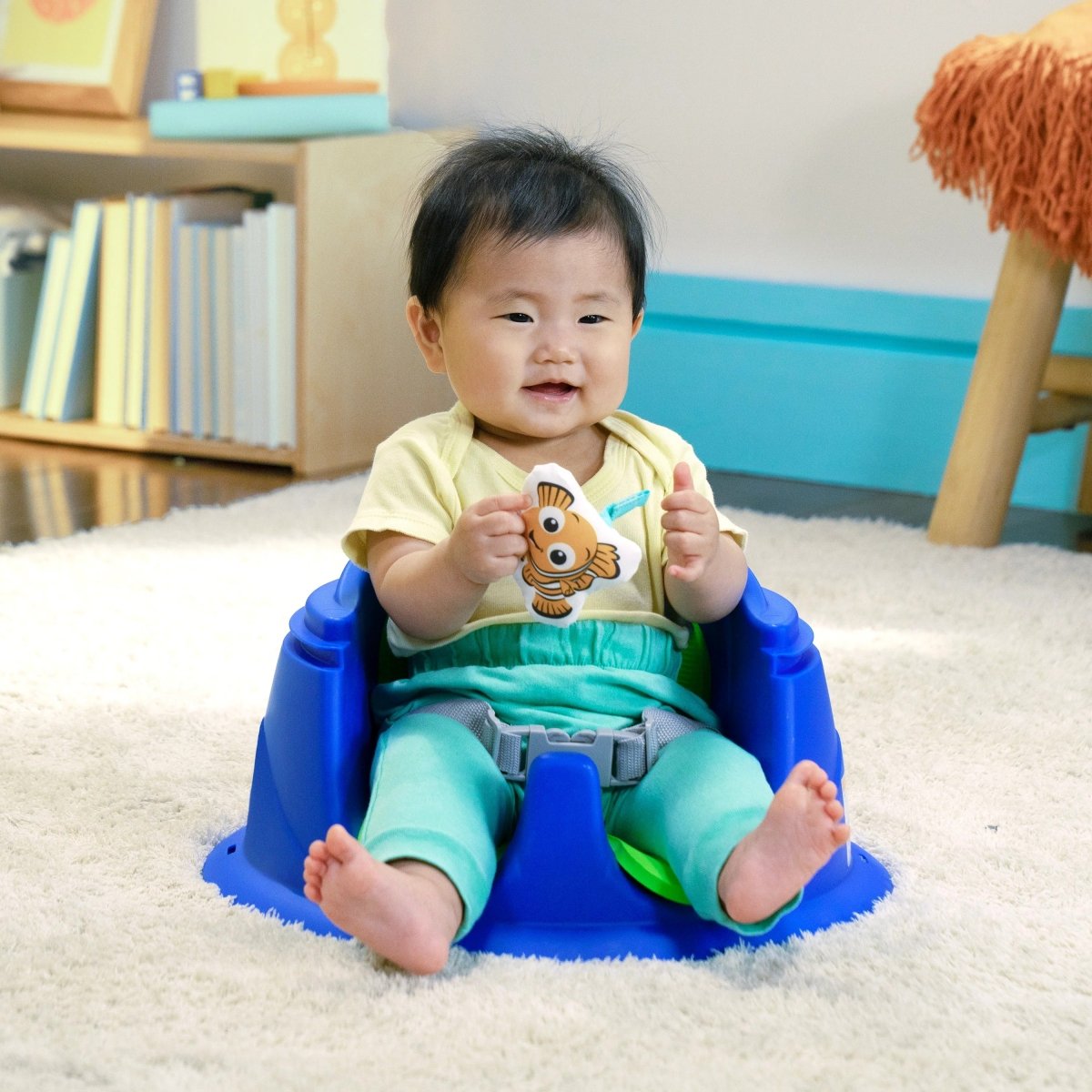BRIGHT STARTS™ FINDING NEMO SUPERSEAT 3 - IN - 1 SEAT - Premium for Kids in Qatar | Toysaro.com