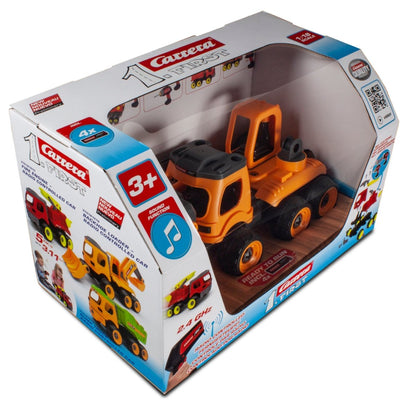 CARRERA R/C FIRST BACKHOE LOADER 1:18 - Premium for Kids in Qatar | Toysaro.com