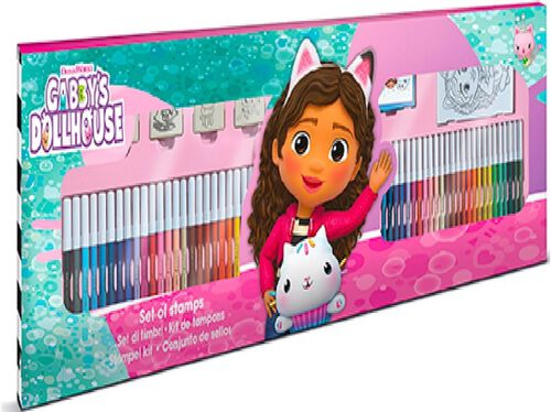 GABBYS DOLL HOUSE 60 FELT - TIP PENS - Premium for Kids in Qatar | Toysaro.com