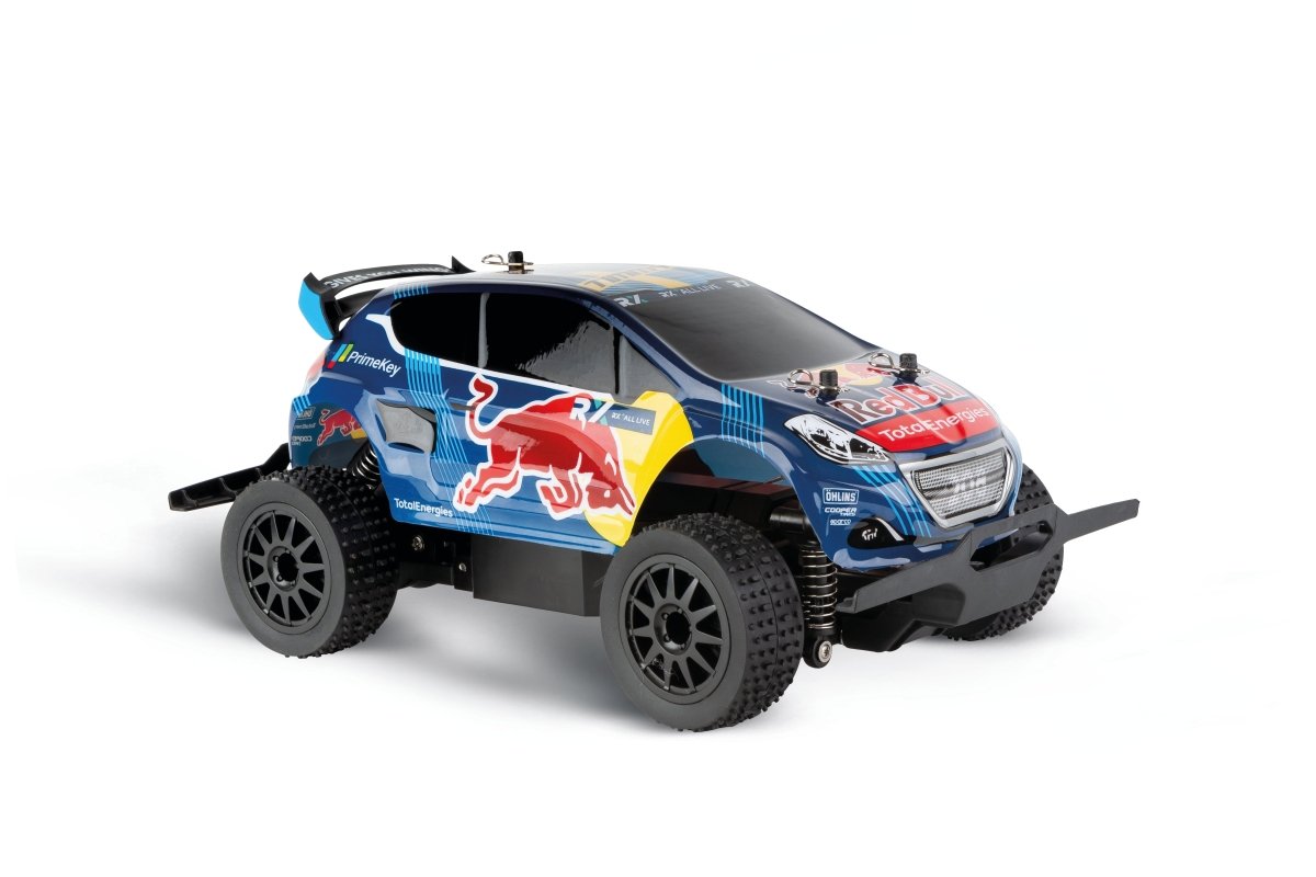RC RED BULL PEUGEOT WRX 208 RALLYCROSS - Premium for Kids in Qatar | Toysaro.com