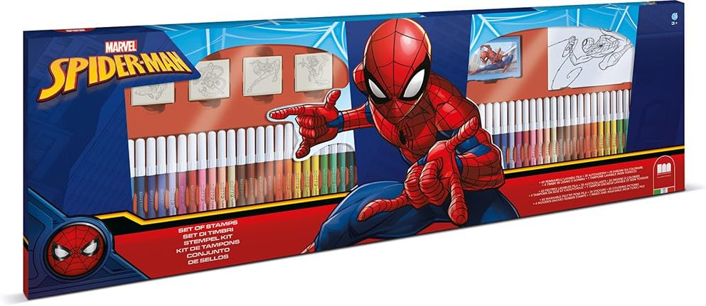 SPIDERMAN 60 FELT - TIP PENS - Premium for Kids in Qatar | Toysaro.com