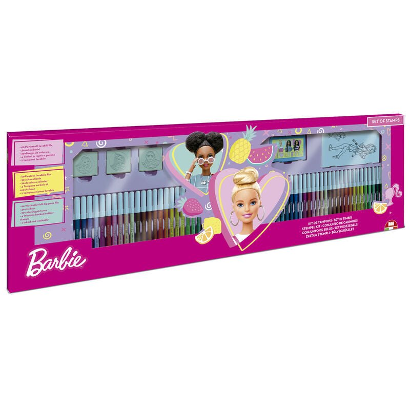 BARBIE 60 FELT - TIP PENS - Premium for Kids in Qatar | Toysaro.com