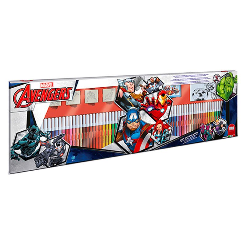 AVENGERS 60 FELT - TIP PENS - Premium for Kids in Qatar | Toysaro.com