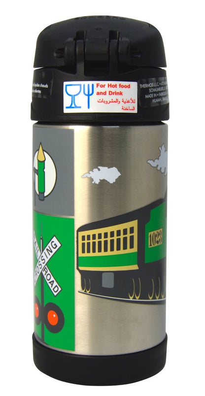 THERMOS - FUNTAINER STAINLESS STEEL HYDRATION/WATER BOTTLE - TRAIN - 355 ML - Premium for Kids in Qatar | Toysaro.com