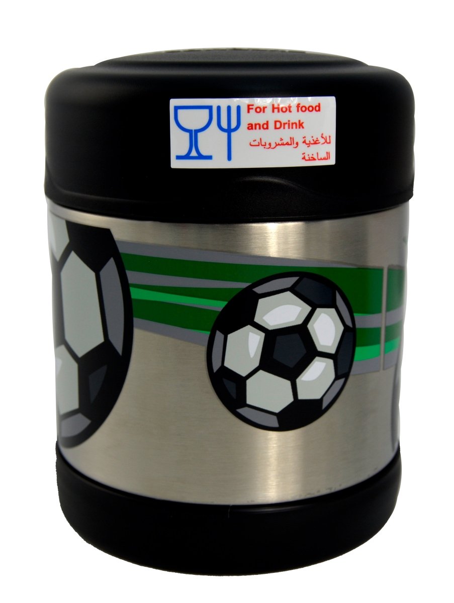 THERMOS FUNTAINER STAINLESS STEEL FOOD JAR - FOOT BALL - 290 ML - Premium for Kids in Qatar | Toysaro.com
