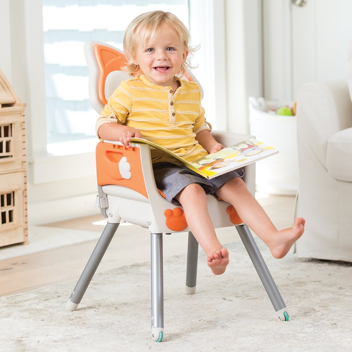 GROW - WITH - ME 4 - IN - 1 CONVERTIBLE HIGH CHAIR - Premium for Kids in Qatar | Toysaro.com