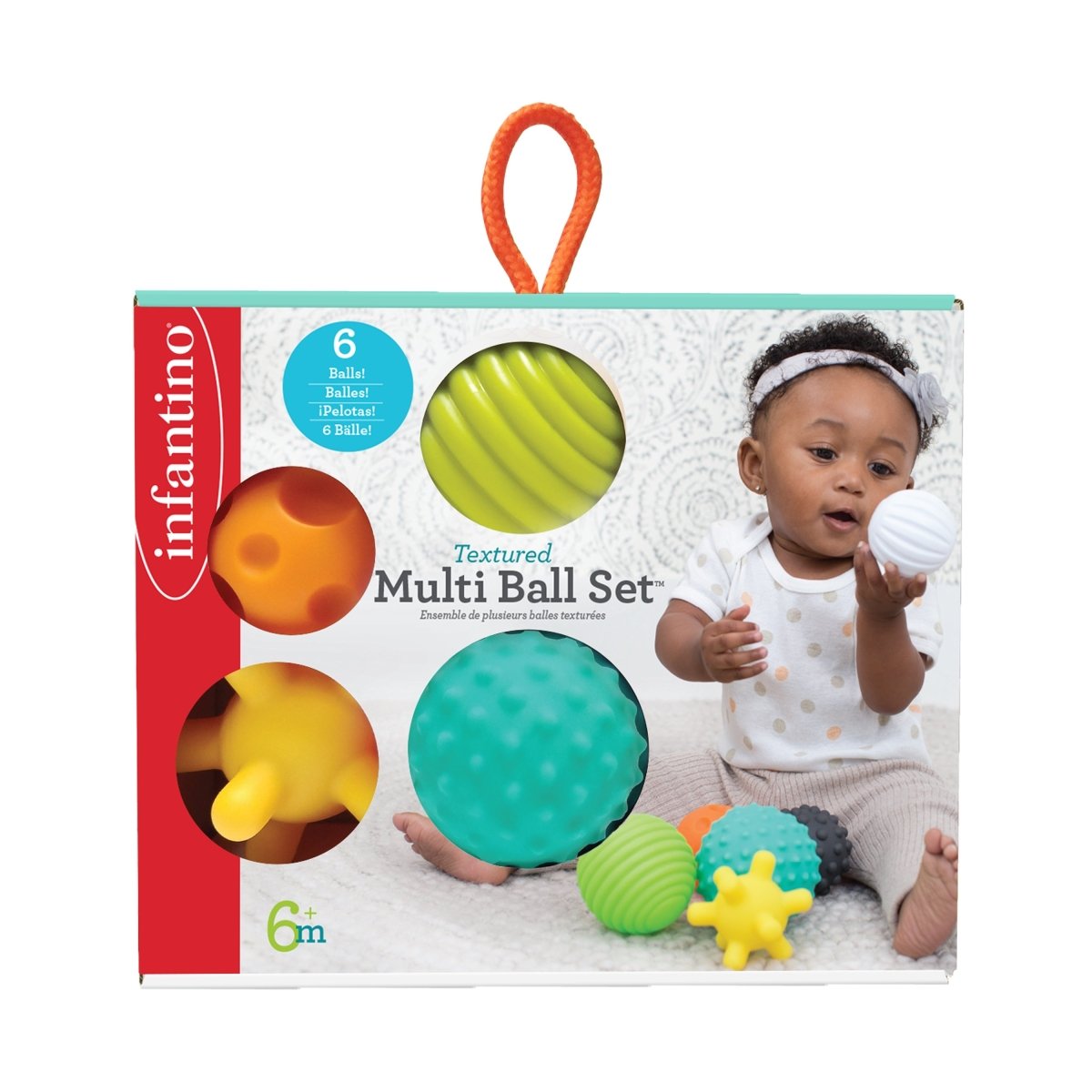 INFANTINO TEXTURED MULTI BALL SET - Premium for Kids in Qatar | Toysaro.com