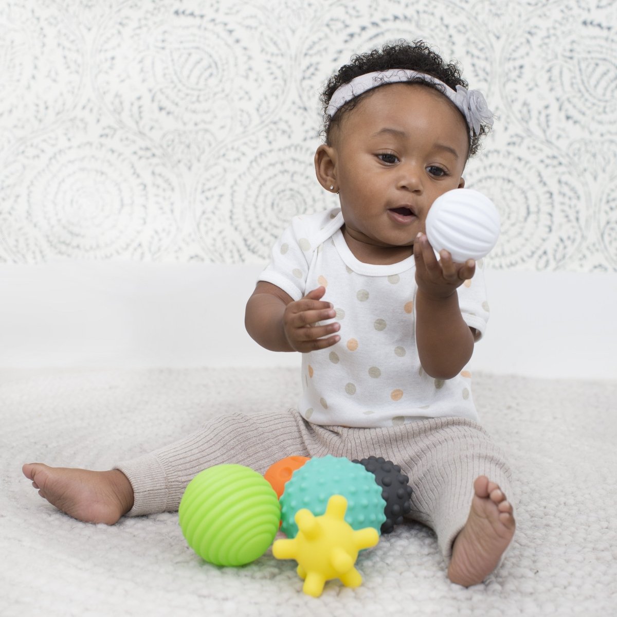 INFANTINO TEXTURED MULTI BALL SET - Premium for Kids in Qatar | Toysaro.com