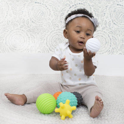 INFANTINO TEXTURED MULTI BALL SET - Premium for Kids in Qatar | Toysaro.com