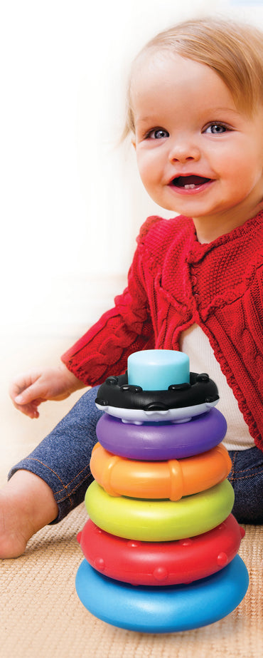 INFANTINO  ROCK'N STACK RINGS