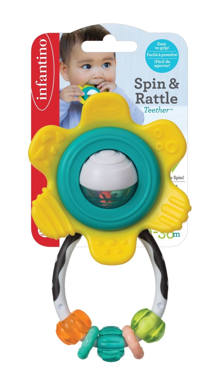 SPIN AND RATTLE TEETHER INFANTINO - Premium for Kids in Qatar | Toysaro.com