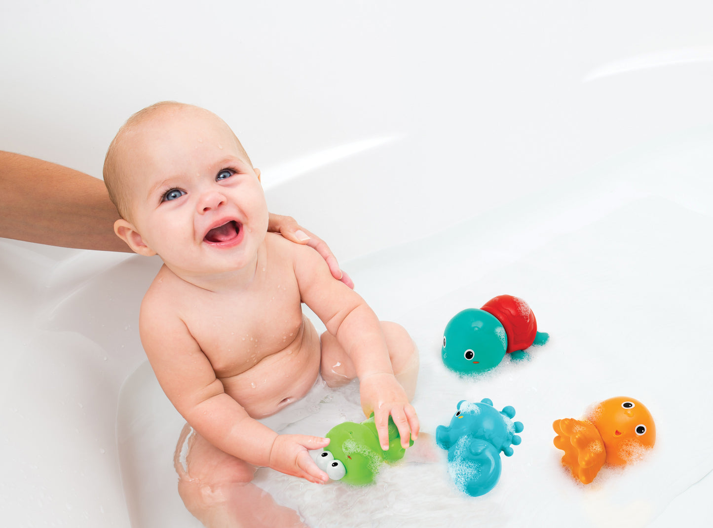 INFANTINO SENSO PLUG & SQUIRT AQUARIUM TOYS
