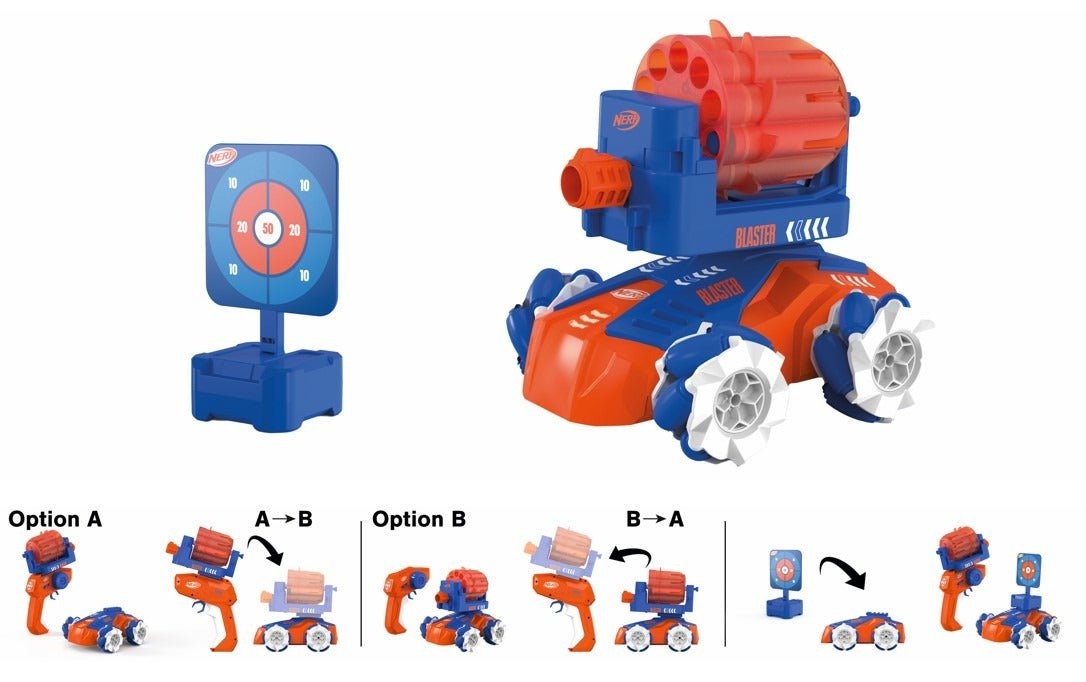 RC NERF BLASTING CAR - Premium for Kids in Qatar | Toysaro.com