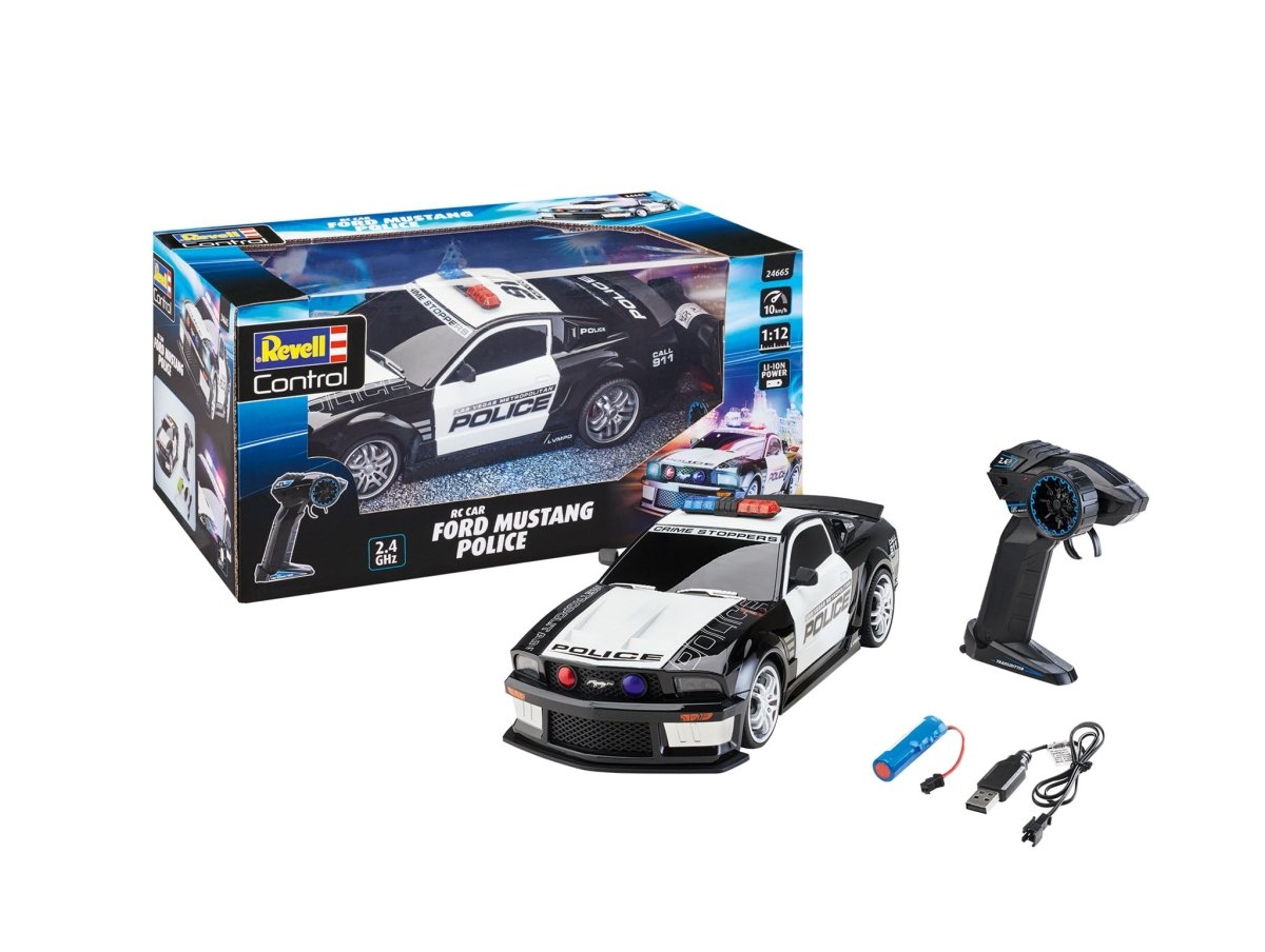 RC CAR FORD MUSTANG POLICE - Premium for Kids in Qatar | Toysaro.com