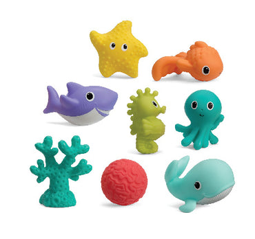 INFANTINO AQUARIUM BATH SQUIRTER TOYS