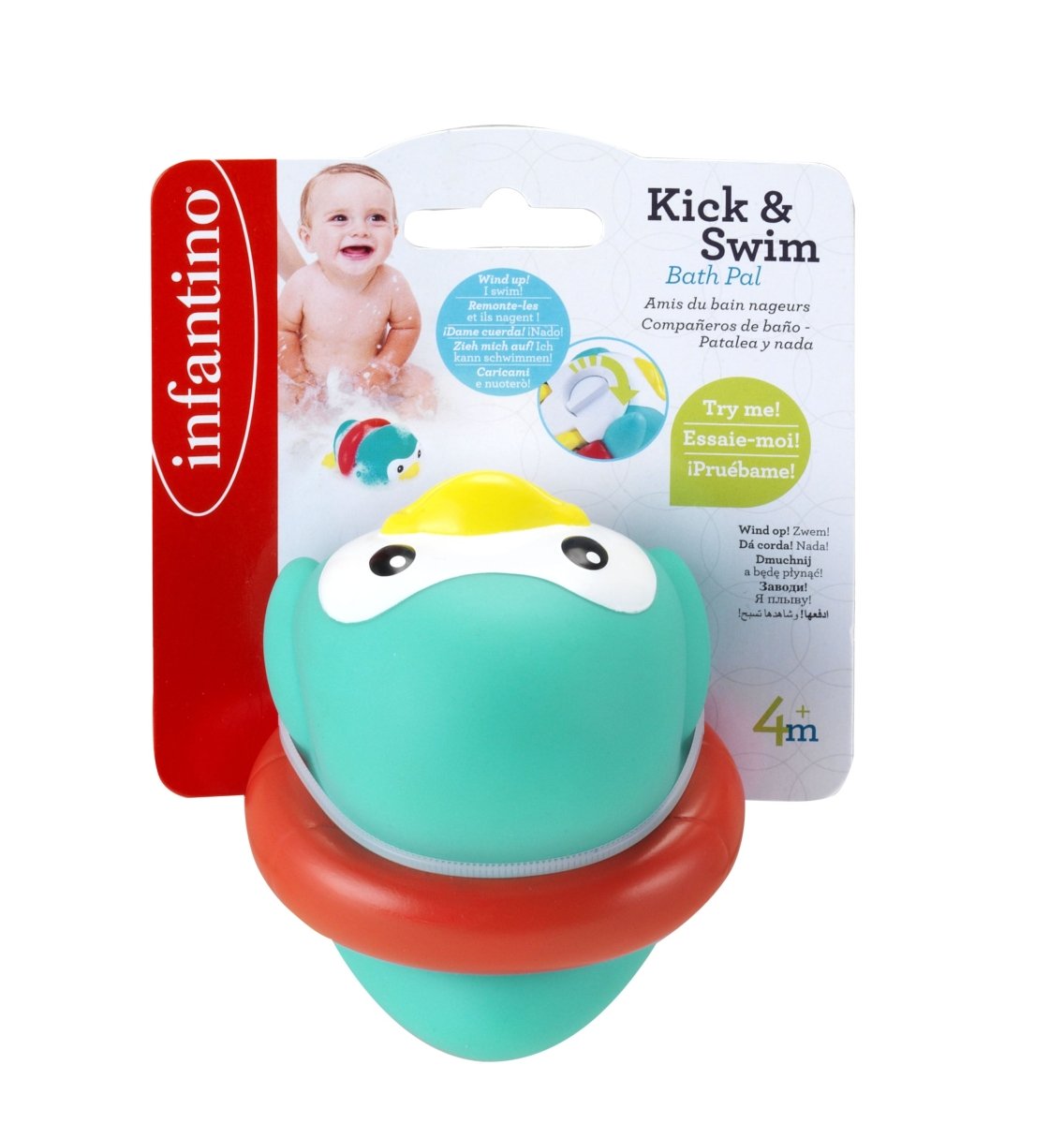 KICK & SWIM BATH PALS - PENGUIN - Premium for Kids in Qatar | Toysaro.com