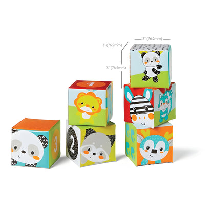 COLORS & NUMBERS BATH BLOCKS (3 PCS)