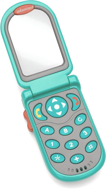 FLIP & PEEK FUN PHONE (TEAL) - Premium for Kids in Qatar | Toysaro.com