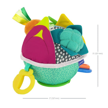 Infantino Busy Lil’ Sensory Ball Toy – Multicolor Baby Toy for 3+ Months | Premium Infant Toy in Qatar – Toysaro