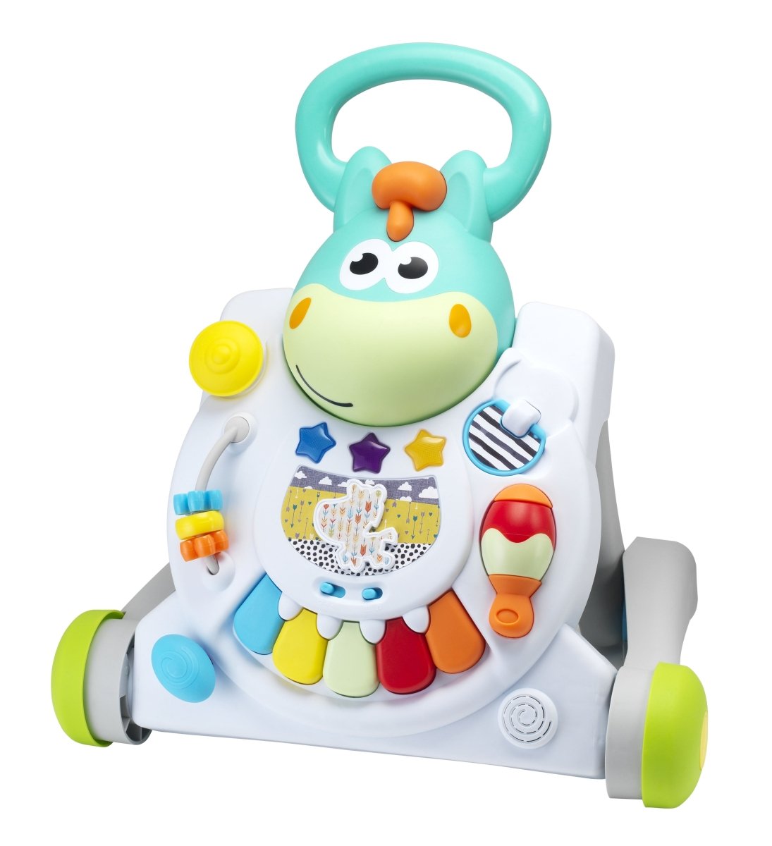 Infantino 3-in-1 Sit, Walk & Play Walker – Activity & Entertainment Table for 6–36 Months, Multicolor | Toysaro Qatar
