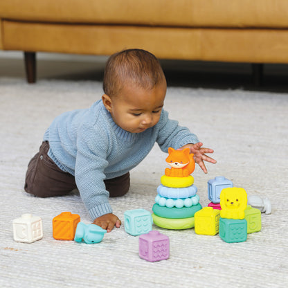 STACKABLES BALLS, BLOCKS & BUDDIES ACTIVITY PLAYSET