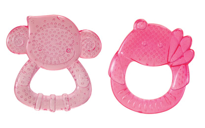 INFANTINO SAFARI TEETHING PALS/TOYS FOR BOY SUITABLE FROM 0 MONTHS - PINK